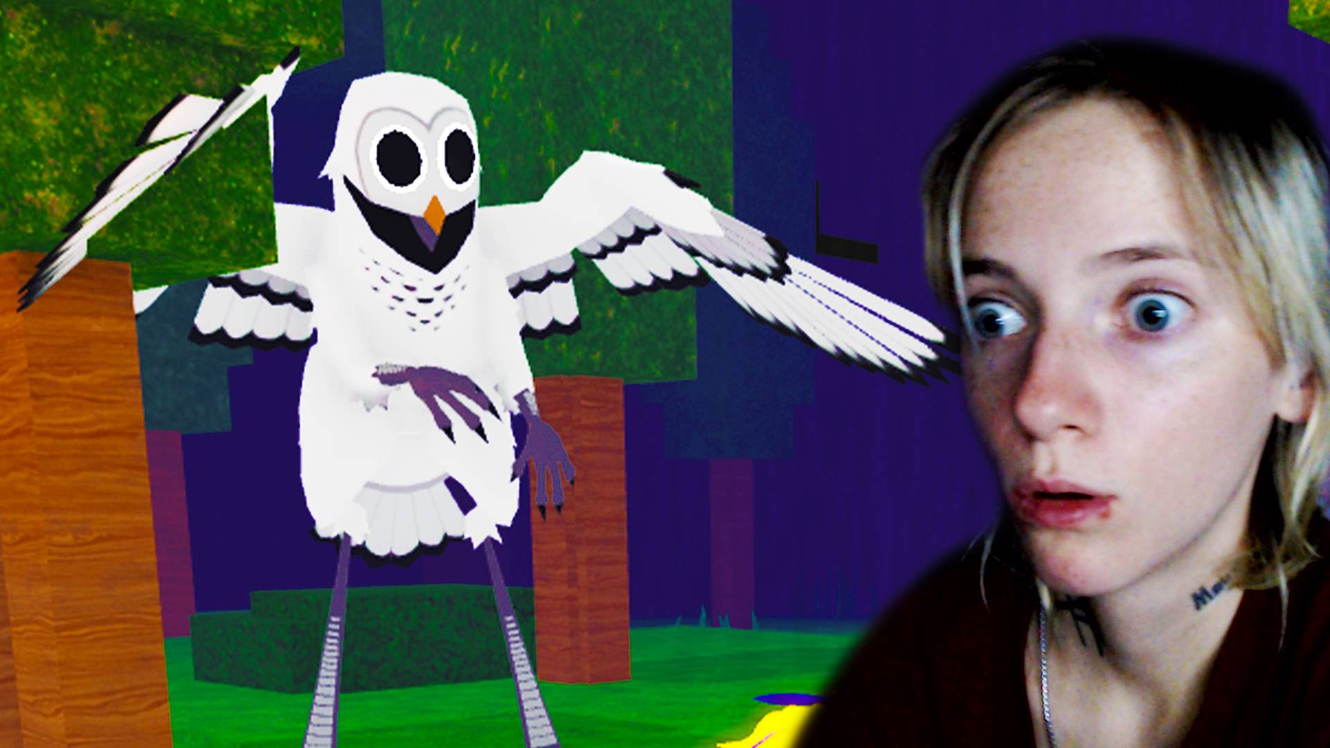 СОВА НАВОДИТ УЖАС В НОВОМ ОБНОВЛЕНИИ 99 НОЧЕЙ В ЛЕСУ! смотреть онлайн