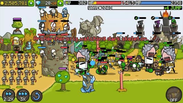 GrowCastle прохождение(8) создал свою гильдию