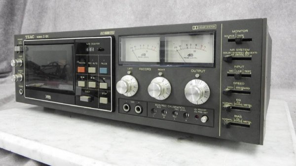TEAC C-3X Тест работы после обслуживания и настройки