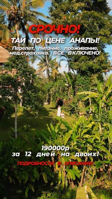 🇹🇭Забудь о повседневной суете и найди истинное умиротворение среди сочных пейзажей Таиланда🐒 смотреть онлайн