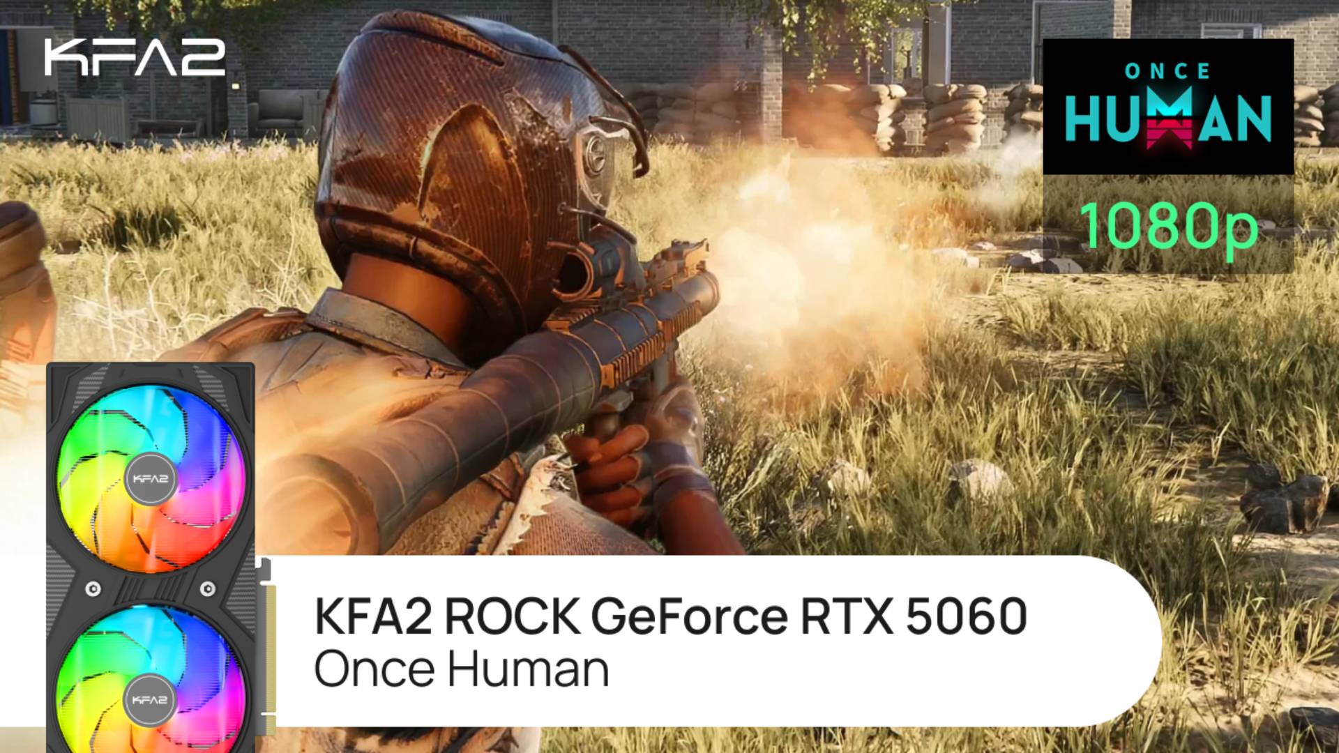 Тест видеокарты KFA2 ROCK GeForce RTX 5060 | Once Human | 1080p (Full HD) разрешение смотреть онлайн