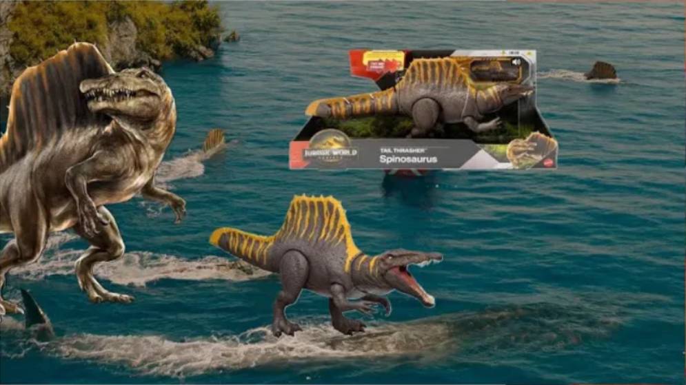 Распаковка спинозавра из мира Юрского периода смотреть онлайн