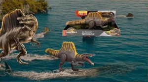 Распаковка спинозавра из мира Юрского периода