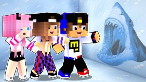 МЫ ЗАСТРЯЛИ ПОД БЕСКОНЕЧНЫМ ЛЬДОМ ВЫЖИВАНИЕ в МАЙНКРАФТ НУБ И ПРО ВИДЕО ТРОЛЛИНГ MINECRAFT Евгенбро