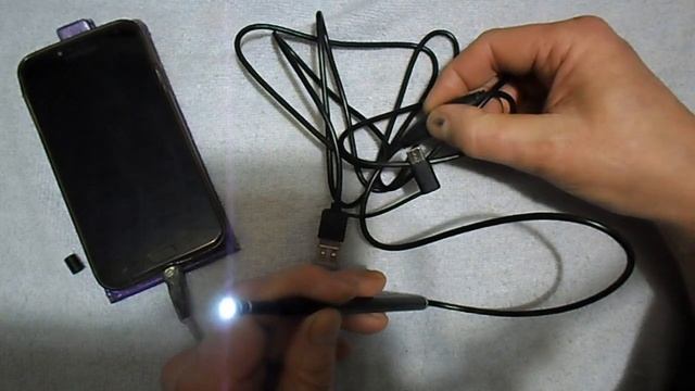 Распаковка и обзор китайского зндоскопа для ушей