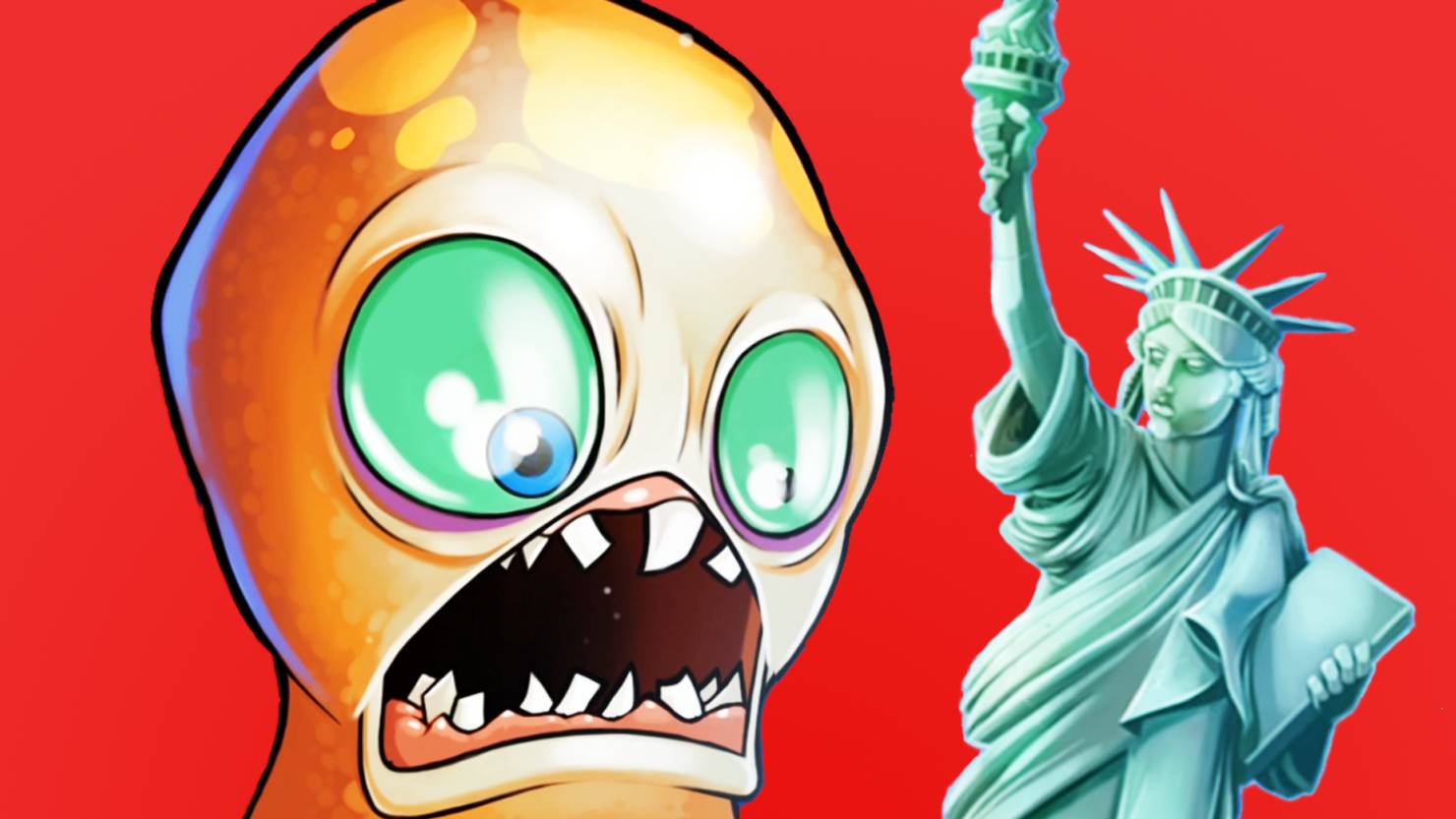 СУРОВЫЙ ОСЬМИНОГ МУТАНТ нападает на НЬЮ ЙОРК игра OCTOGEDDON на канале Мистер Игрушкин смотреть онлайн