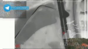 Дистанционное минирование трассы Славянск-Константиновка путем сброса мин с БПЛА Герань-2