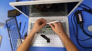 Как заменить клавиатуру для ноутбука PackardBell Easynote TK85