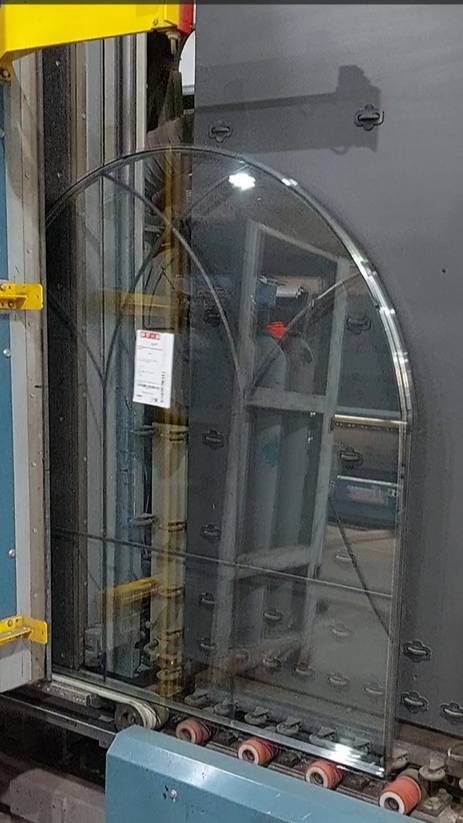 Витраж - свинцовая лента в стеклопакете