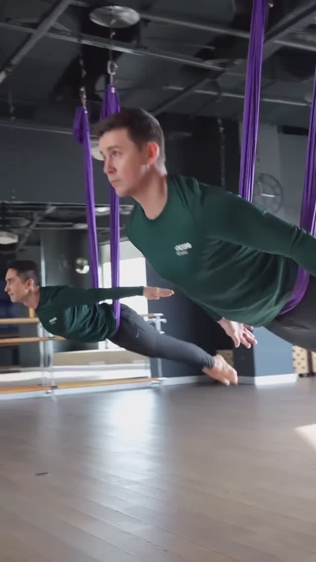 Кадры с тренировки Antigravity в клубах Encore Сити и Encore Ходынка 💜 смотреть онлайн