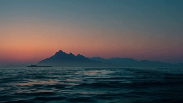 Deep Chillout Ocean Waves For Serene Focus & Work – Sunset Mountain Music Experience