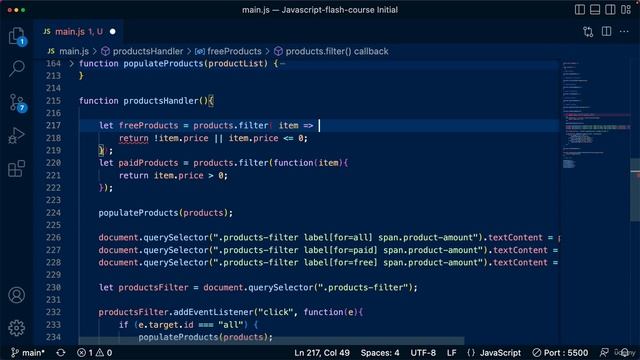 10. Arrow Functions смотреть онлайн