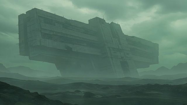 ANCIENT EMPIRE ｜ Dark Dystopian Ambient ｜ Alien World Soundscape ｜ Dystopian Ambience, Background