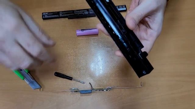 Как заменить аккумулятор для ноутбука Asus A41-x550a Original quality смотреть онлайн
