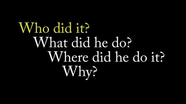 Jazz Chants - Who What When Where Why смотреть онлайн