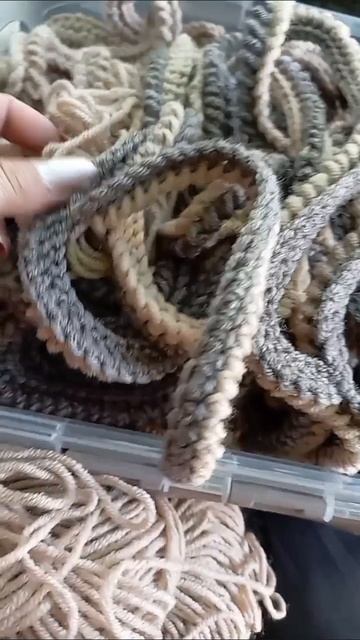 Наготовила элементы для градиента на пальто