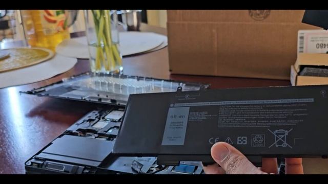 Как заменить аккумулятор для ноутбука Dell 3HWPP Original Quality смотреть онлайн
