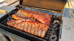 Рёбрышки Барбекю на новом Мангале Hanhi BBQ