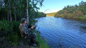 ВЕЧЕРНИЙ ВЫХОД ЗА ФОРЕЛЬЮ