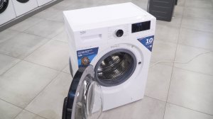 КРАТКИЙ ОБЗОР НА УЗКУЮ СТИРАЛЬНУЮ МАШИНУ BEKO WSPE6H616W