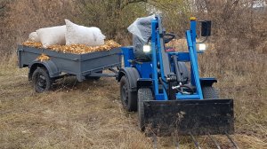 Мой самый первый минипогрузчик 4х4 17лс #минипогрузчиксвоимируками