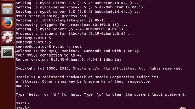 LPIC 105.3 часть первая Создание БД MySQL смотреть онлайн