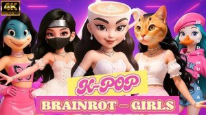 ДЕВОЧКИ BRAINROT: K-POP vs SIGMA СТИЛЬ (Балерина Капуччина) | Официальный Клип