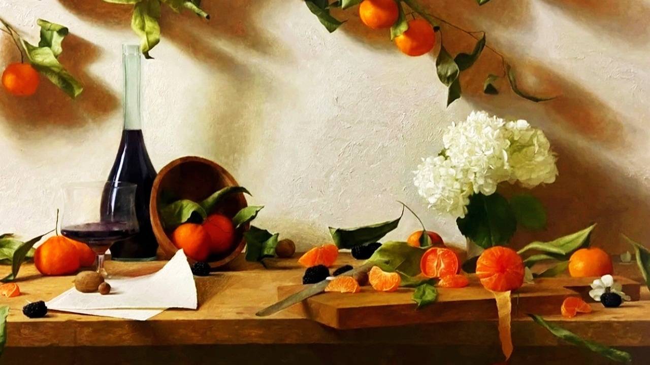 Классическая живопись художника Кэролайн Нельсон смотреть онлайн