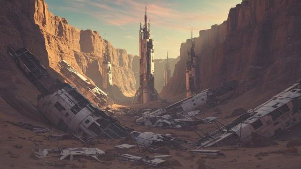 FRACTURE LINE | Dark Dystopian Ambient | Post-Apocalyptic Soundscape | Ambience, Background-(1080p25