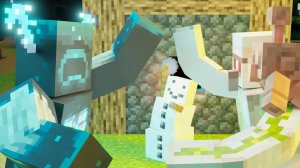 Страж против големов, Майнкрафт мультфильм