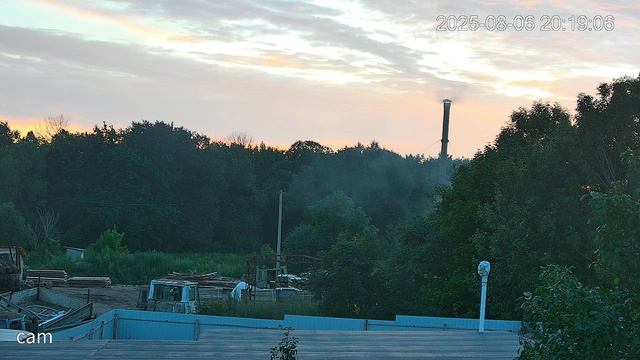 в/з №44-очередные выбросы загрязняющих веществ за забором дачи-06.08.25-20.25