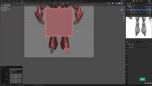 Sculpting - Part 2 Let's make some legs, Lasso Trim unedited смотреть онлайн