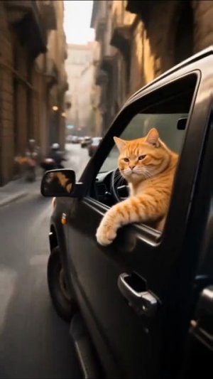 Рыжий котик и экшен