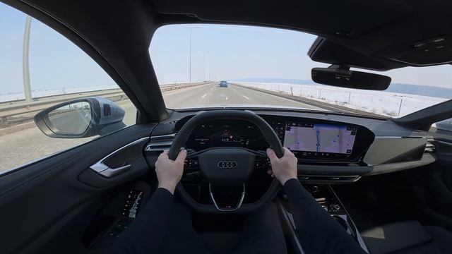Audi A5 2025 POV TEST DRIVE смотреть онлайн