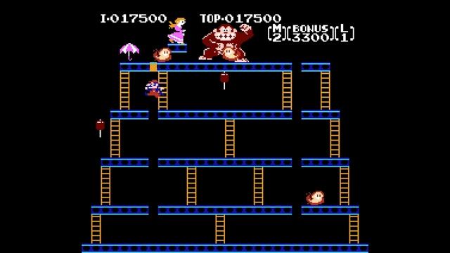 Donkey Kong (Original Edition) — полное прохождение на NES
