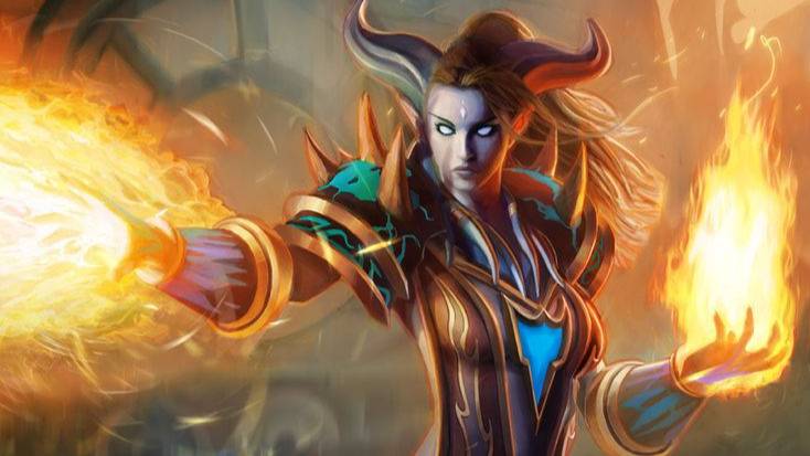 WOW/общение/Альянс/Маг огня смотреть онлайн