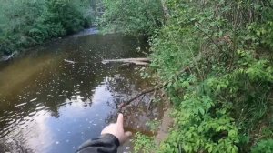 РЫБАЛКА НА КОСЫНКИ НА ТАЕЖНОЙ РЕЧКЕ.