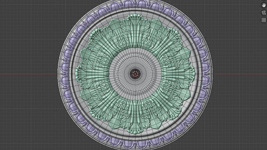 Круглая Розетка