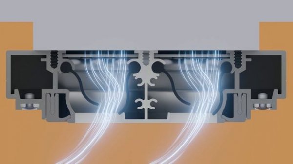 Монтаж диффузора VL-F