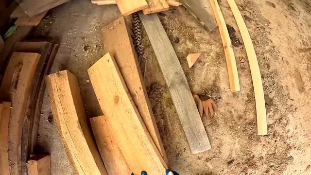 Выкинул всё ! Навес для техники ! ХУТОР В ЛЕСУ №747 смотреть онлайн