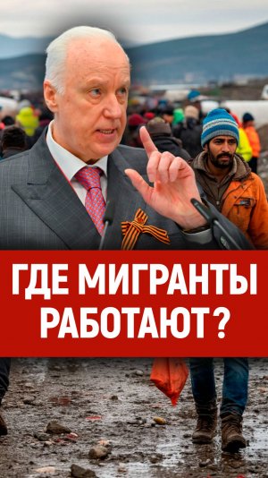 Мигранты 2025 | Где работать? Мигранты в России | Бастрыкин