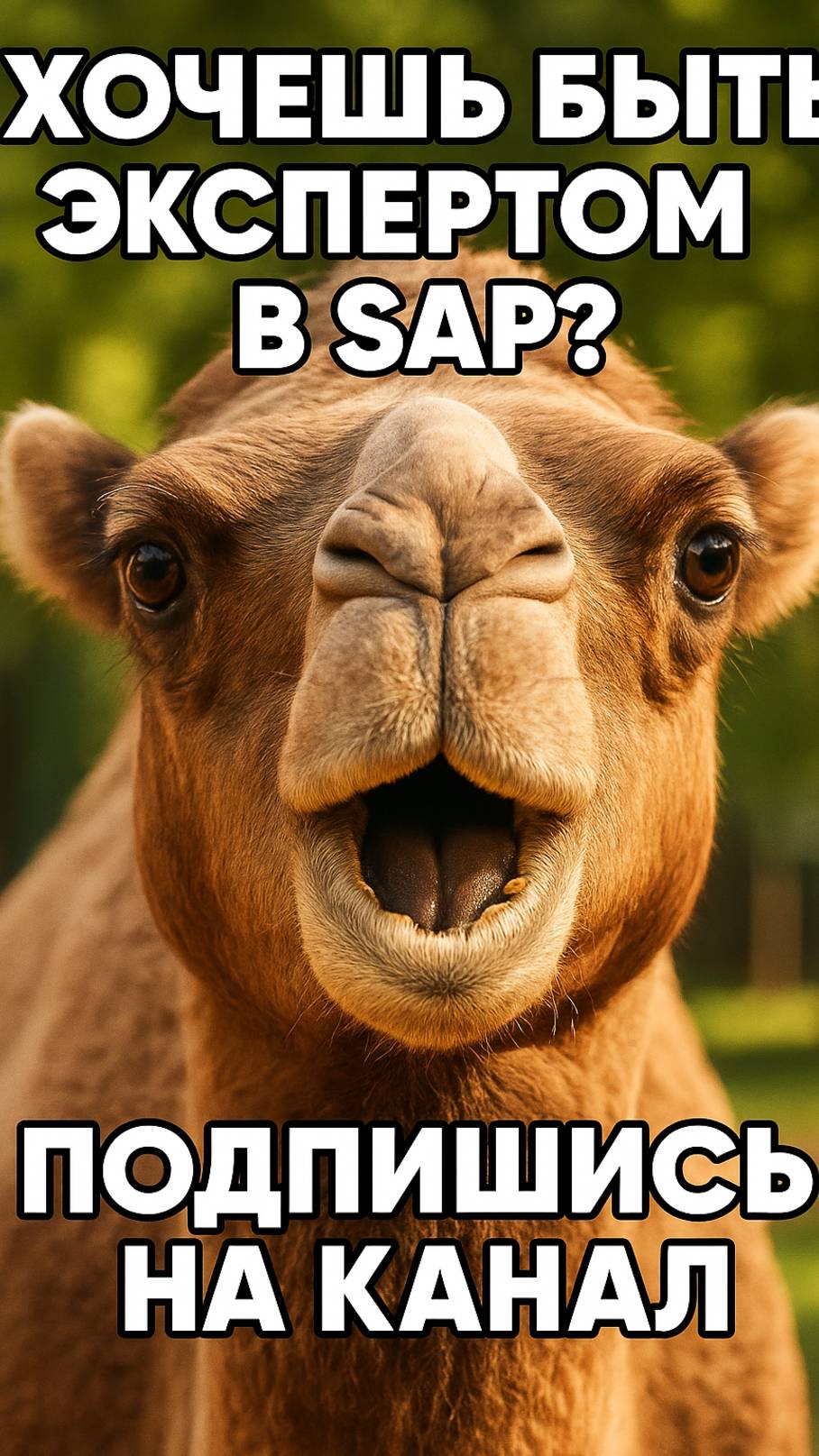 Хочешь быть экспертом в SAP - подпишись на канал!