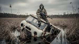 S.T.A.L.K.E.R. - Болото. Создано нейросетью. AI Video