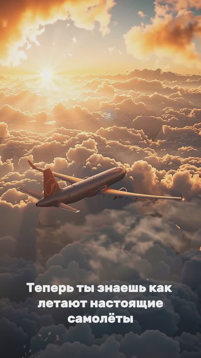 Как самолёт не падает? 🛩️ Это магия? Нет!
