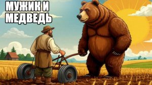 Мужик и Медведь | сказки для детей| сказки на ночь для детей | сказки для детей слушать