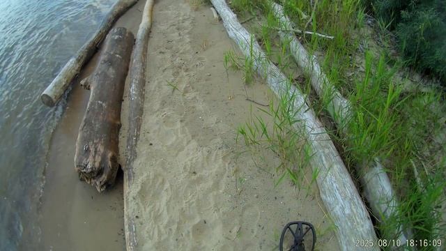 Поиск металлоискателем Quest Q20 на писке