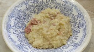 Каша пшённая с тушенкой