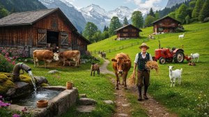 Сельская местность Швейцарии - Я нашел самые красивые деревни в Швейцарских Альпах | #шариклайф