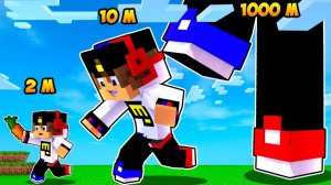 Майнкрафт но БОЛЬШОЙ, СРЕДНИЙ или МАЛЕНЬКИЙ в МАЙНКРАФТ НУБ И ПРО ВИДИО ТРОЛЛИНГ MINECRAFT Евгенбро