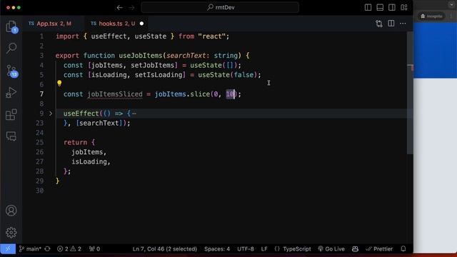 130. Slice JobItems (derived state) смотреть онлайн